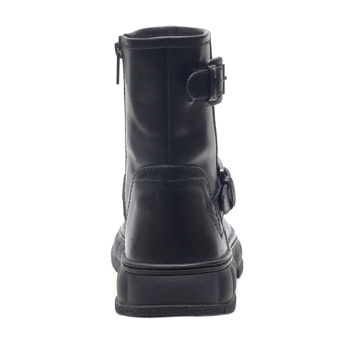 Ranger Biker Boot // Black Nubuck