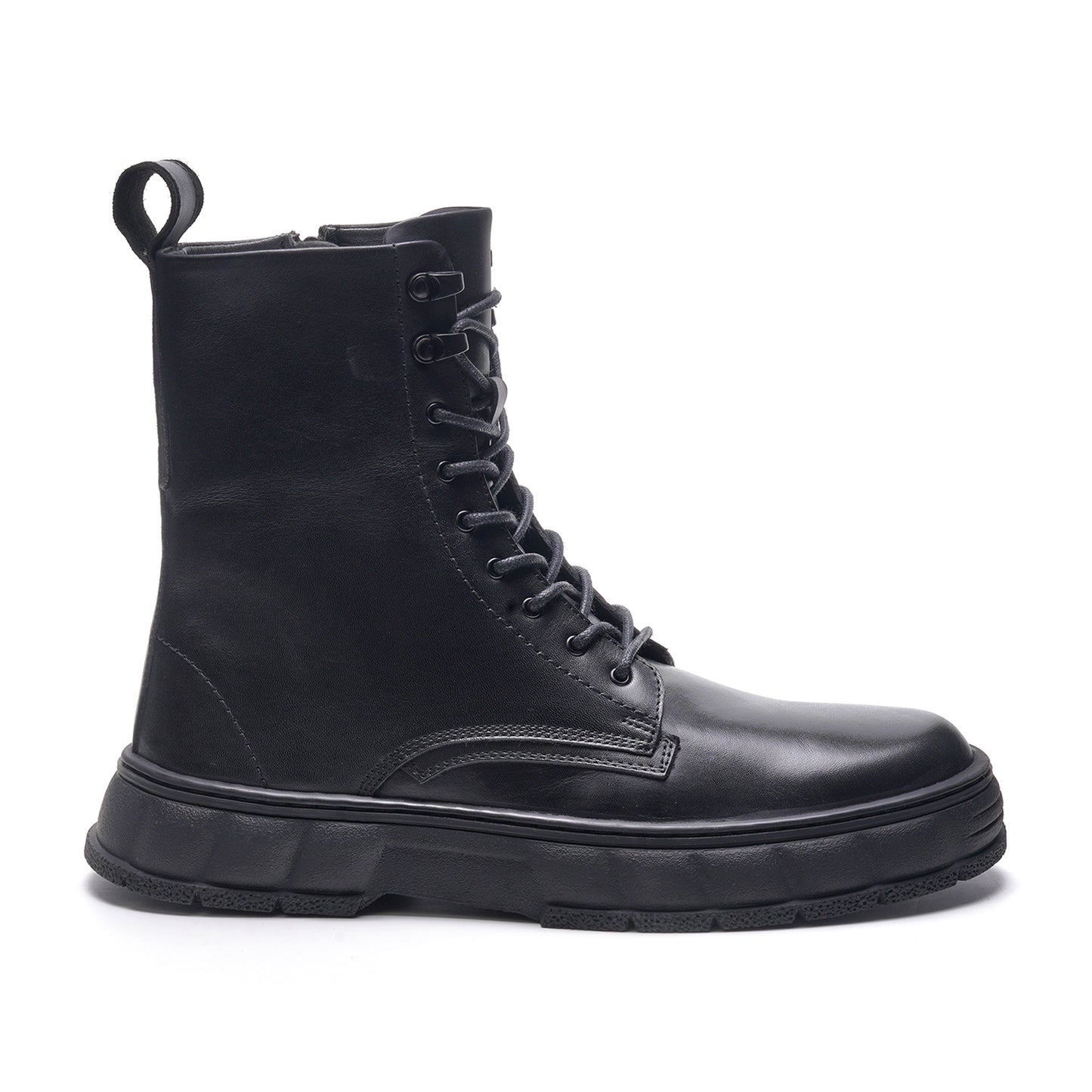 Bastion Ankle Boot // Black Leather