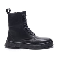 Bastion Ankle Boot // Black Leather