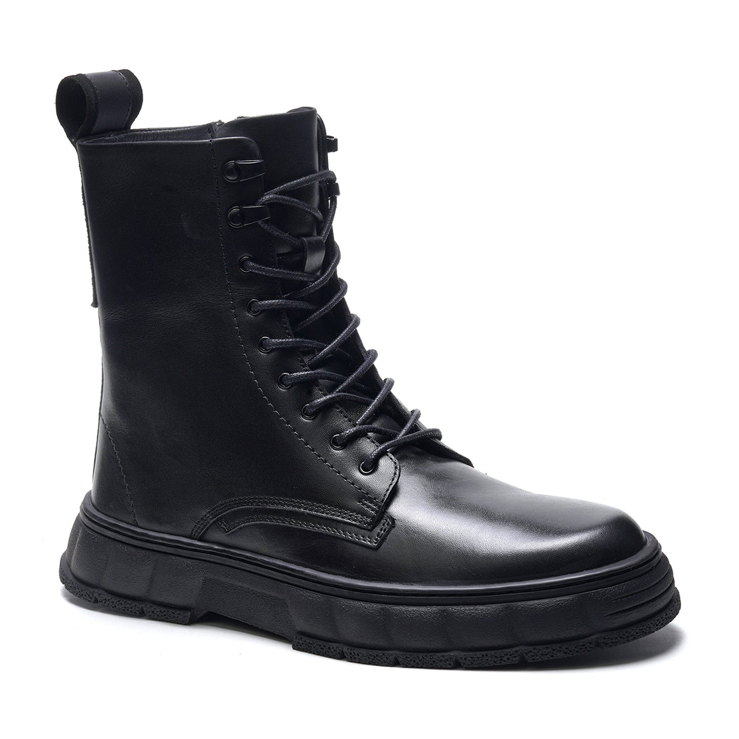 Bastion Ankle Boot // Black Leather