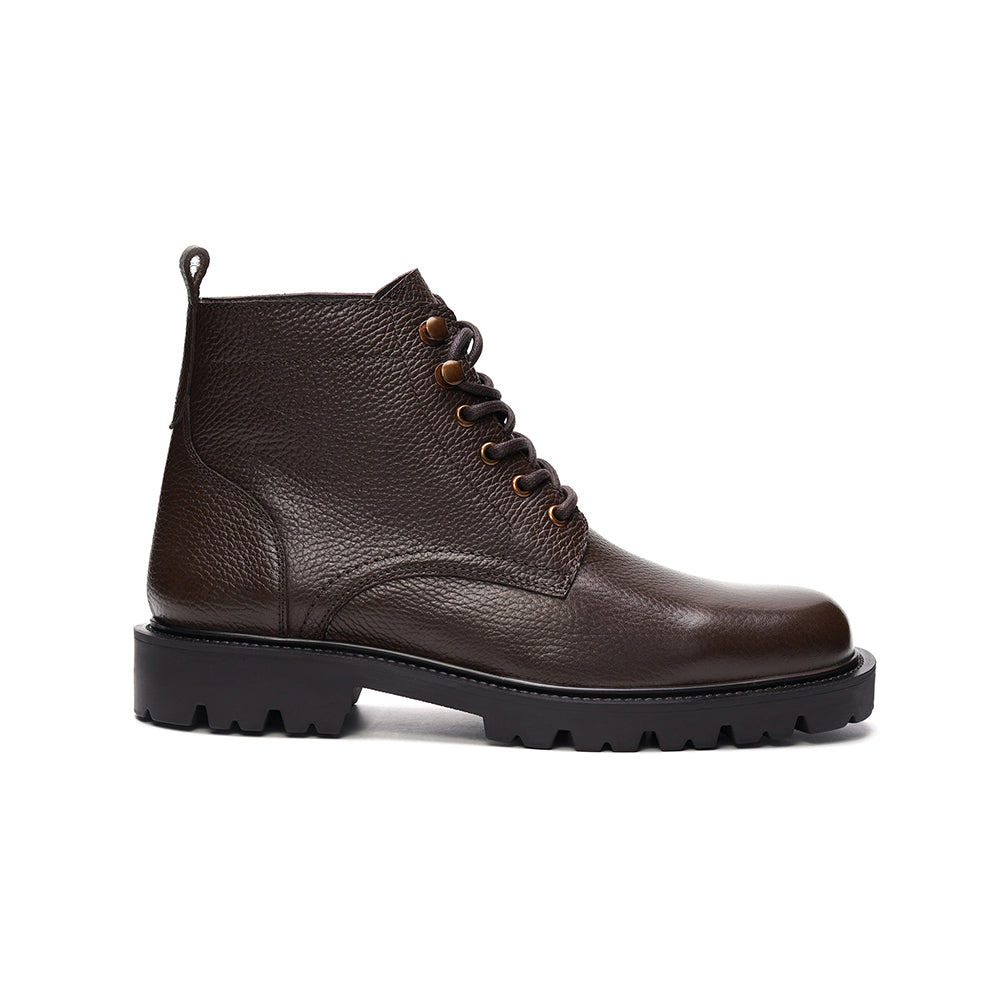 Robert Lace-up Boot // Brown – A. VEER display picture 3
