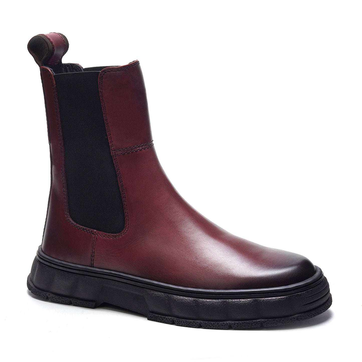 Stratus Chelsea Boot // Bordeaux Leather