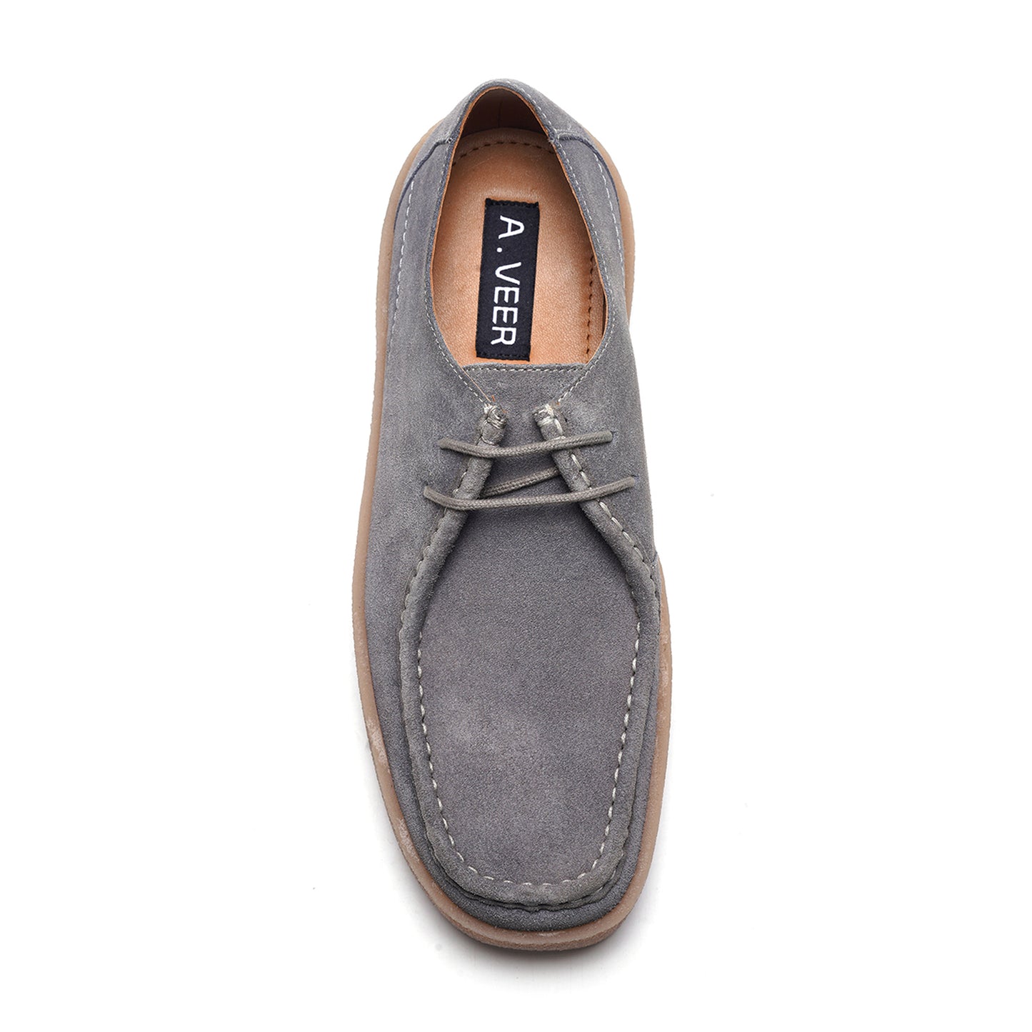 Mason Moc Derby // Grey Suede