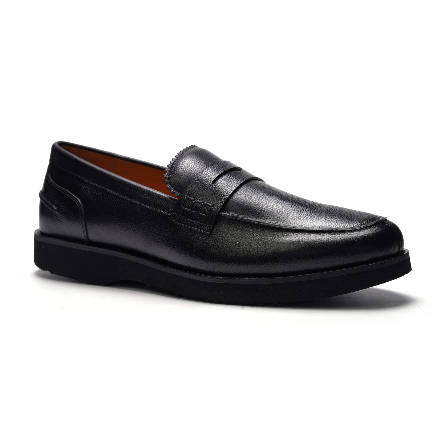 Mason Penny Loafer // Black Leather