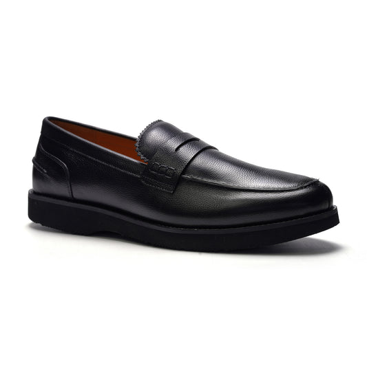 Mason Penny Loafer // Black Leather