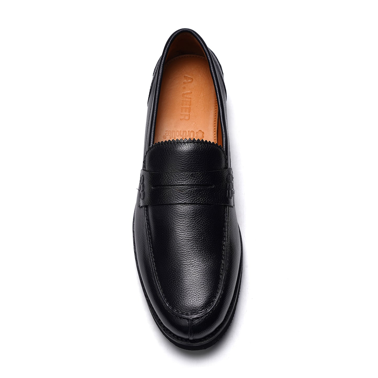 Mason Penny Loafer // Black Leather