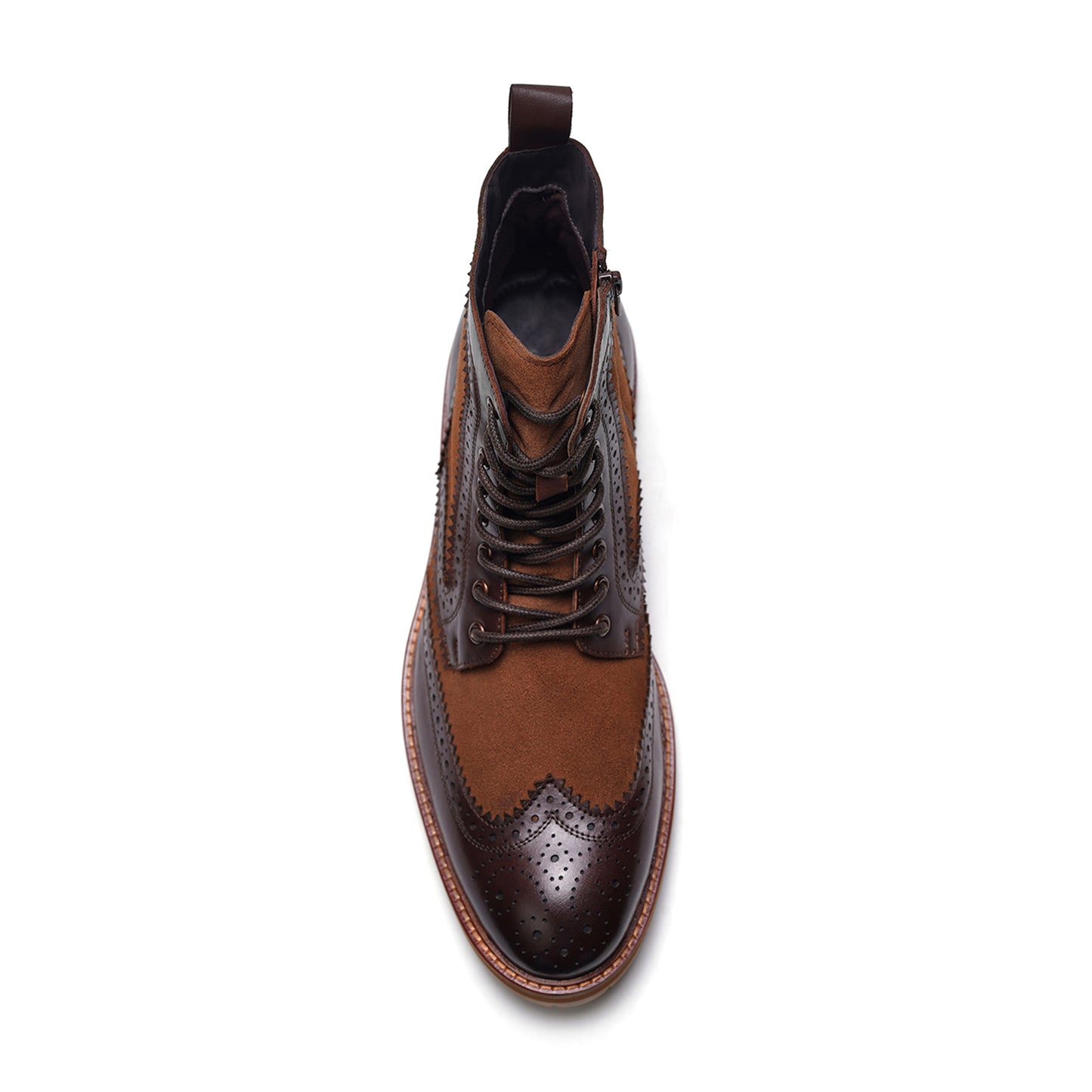 Langston Wingtip Boot // Brown Leather