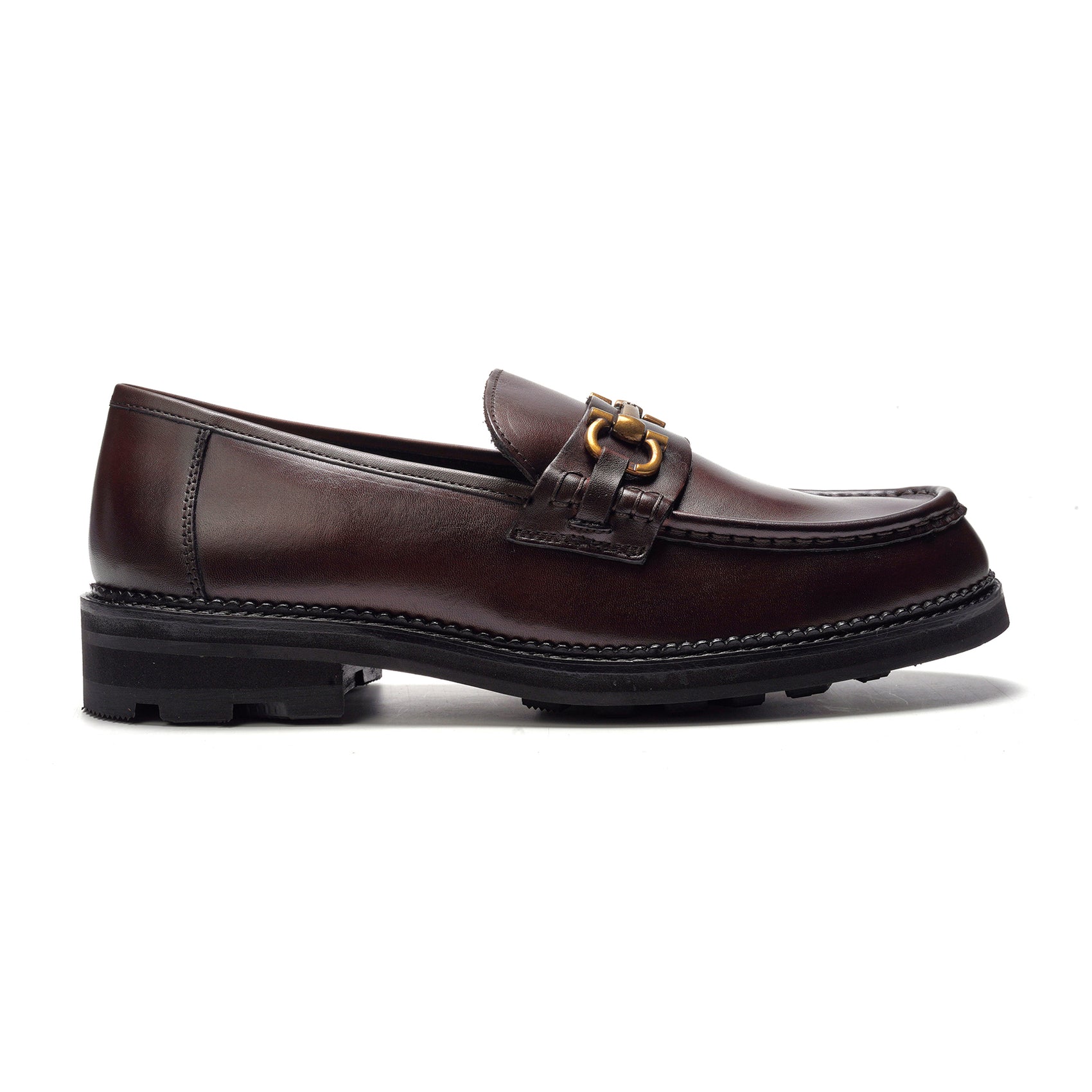 Baron Bit Loafer // Brown Leather