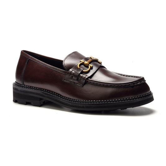 Baron Bit Loafer // Brown Leather