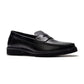 Jasper Penny Loafer // Black Leather