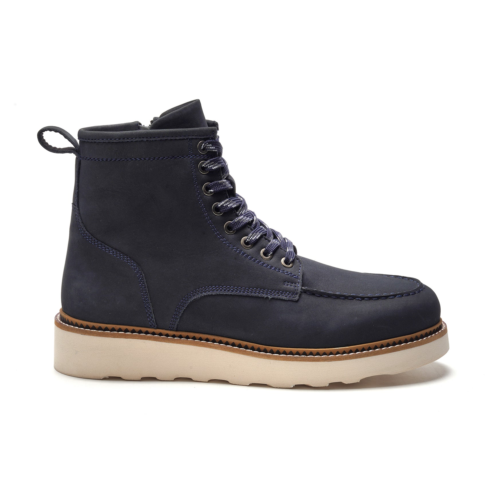 Braddock Moc Boot // Navy Nubuck