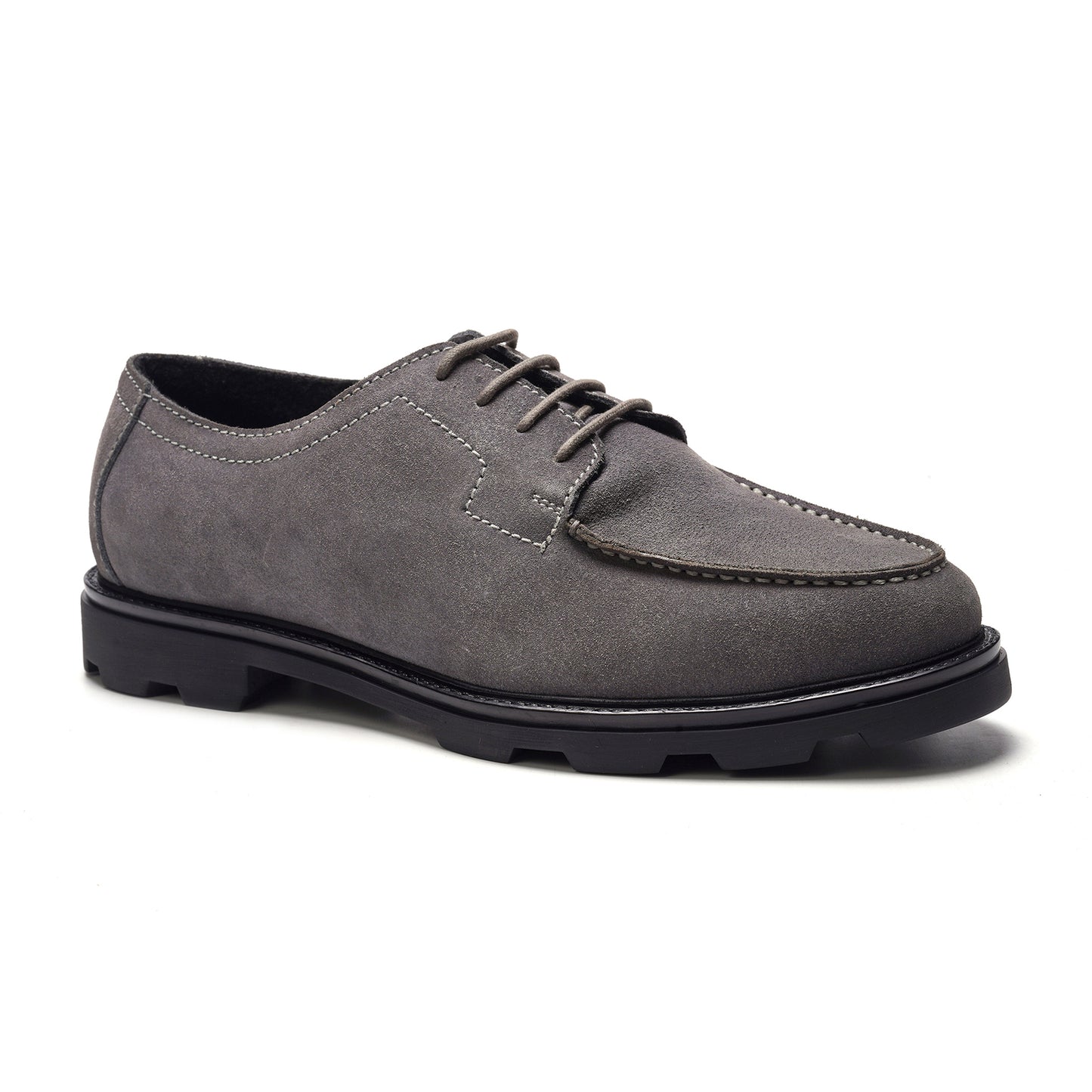 Dalton Moc Derby // Grey Suede