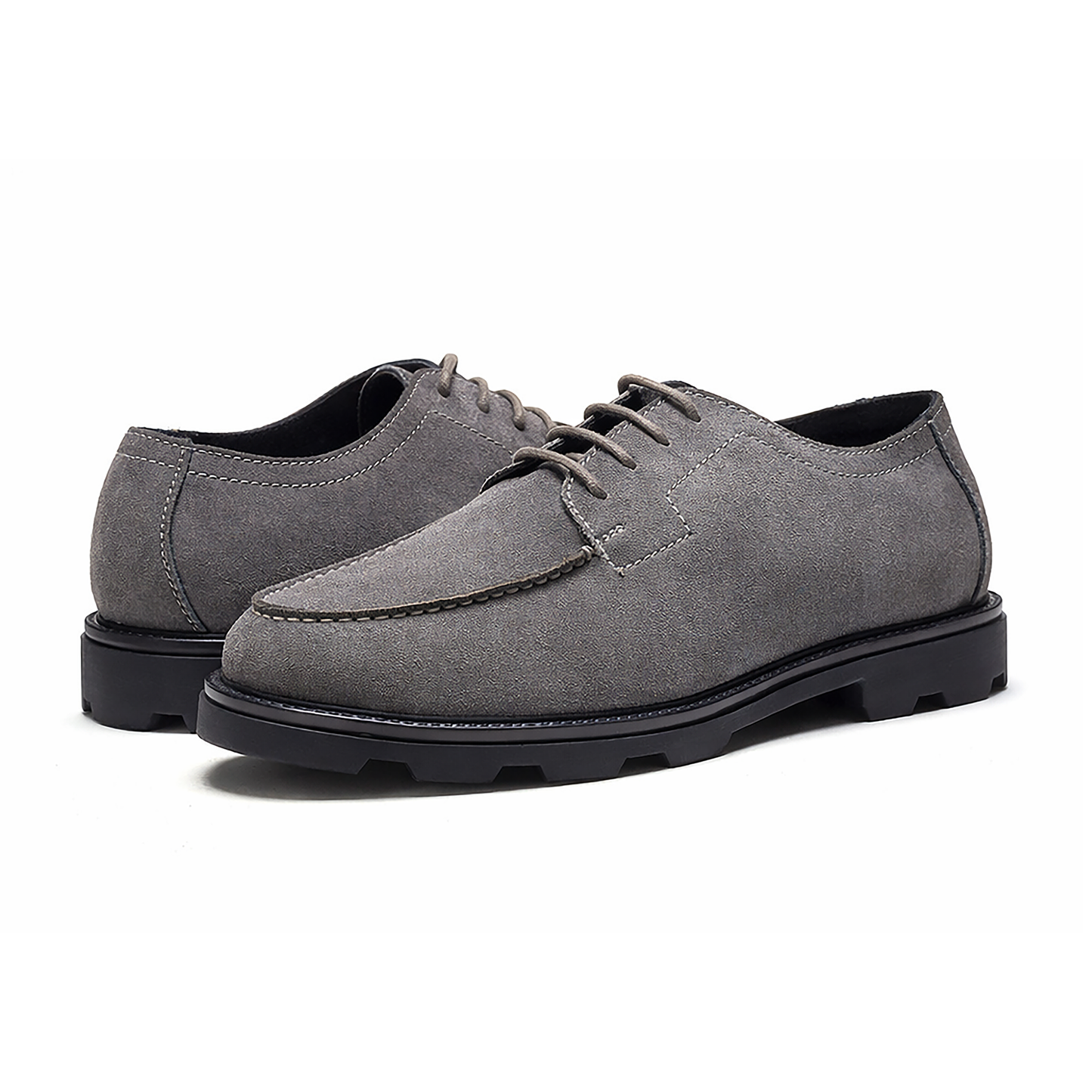 Dalton Moc Derby // Grey Suede