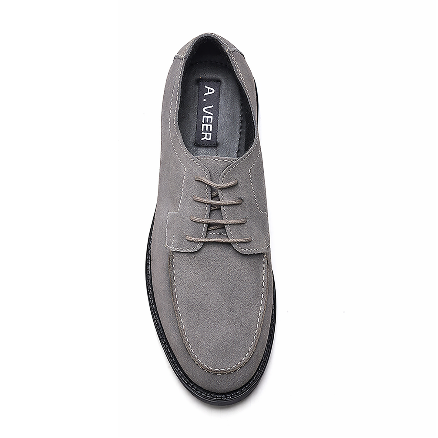 Dalton Moc Derby // Grey Suede