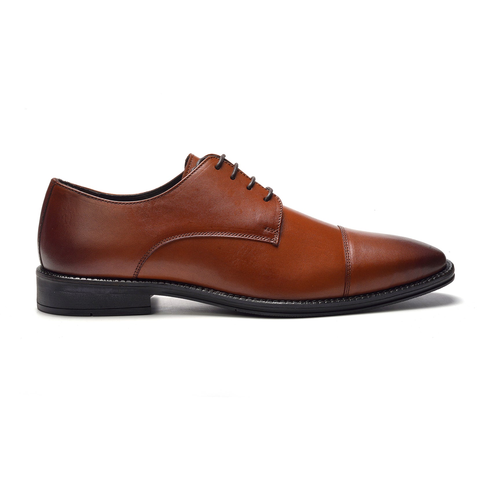 Maddox Cap-toe Oxford // Tan Leather