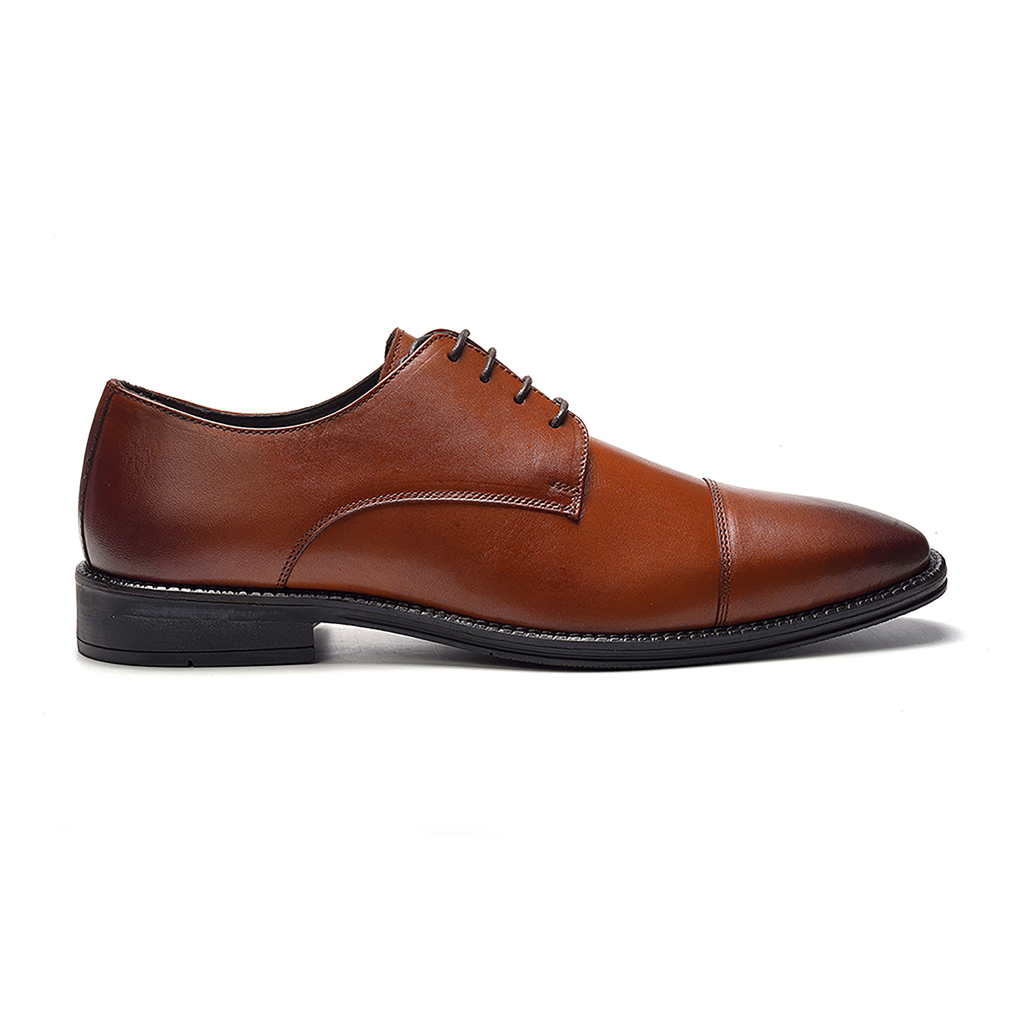Maddox Cap-toe Oxford // Tan Leather – A. VEER