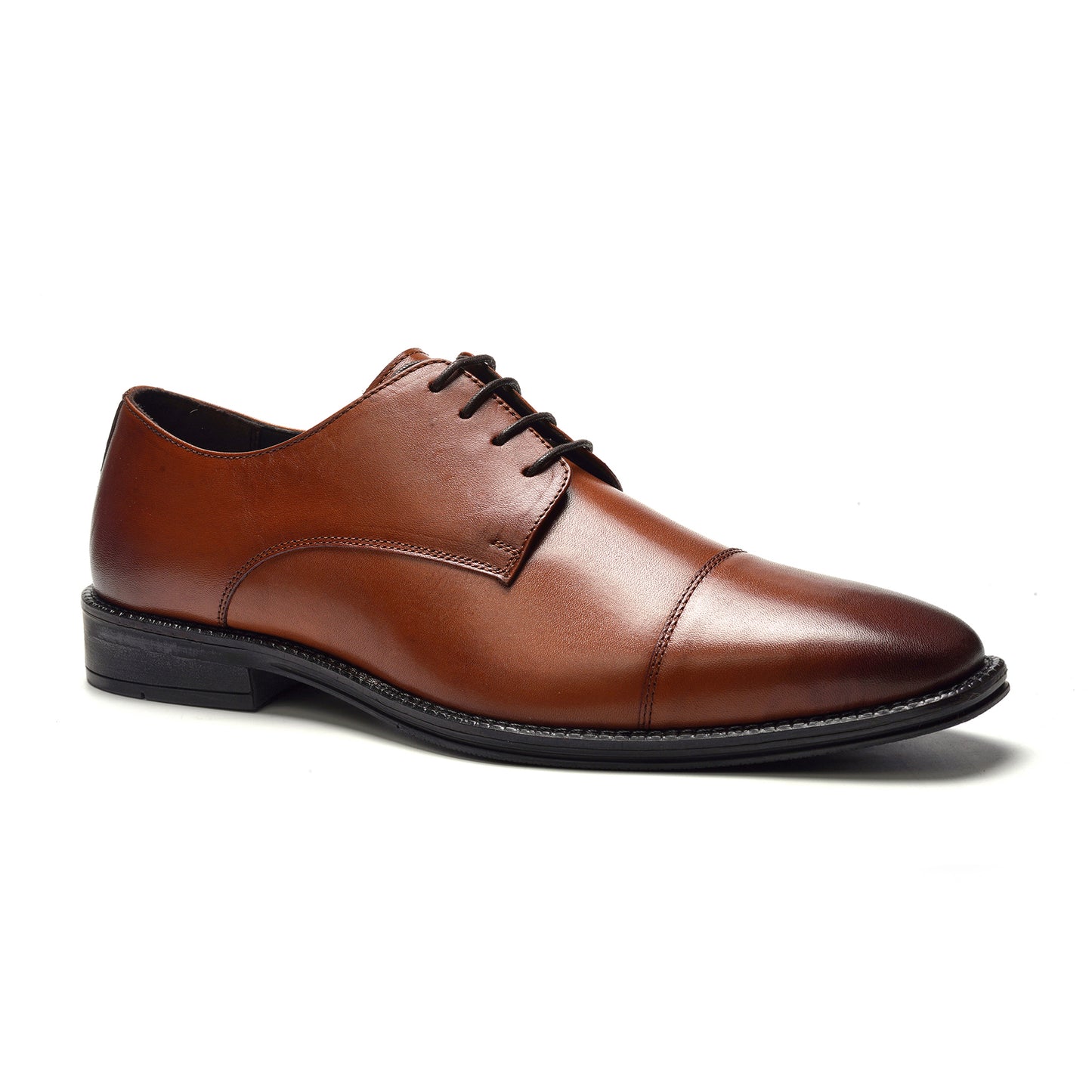 Maddox Cap-toe Oxford // Tan Leather