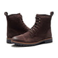 Wilder Lace-up Boot // Brown Suede