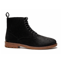 Summit Lace-up Boot // Black Leather