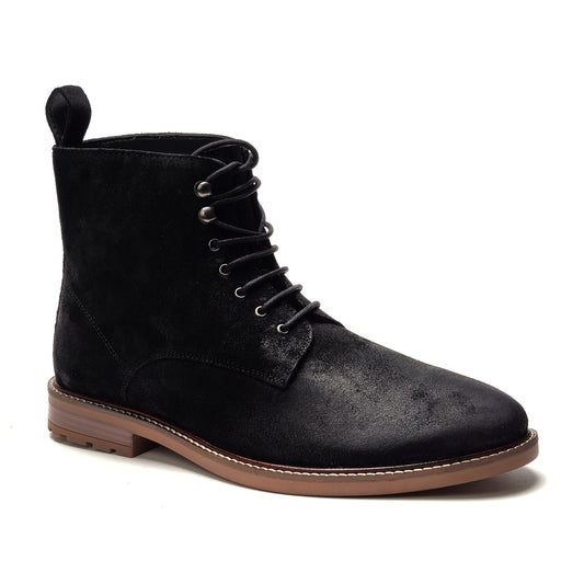 Summit Lace-up Boot // Black Leather