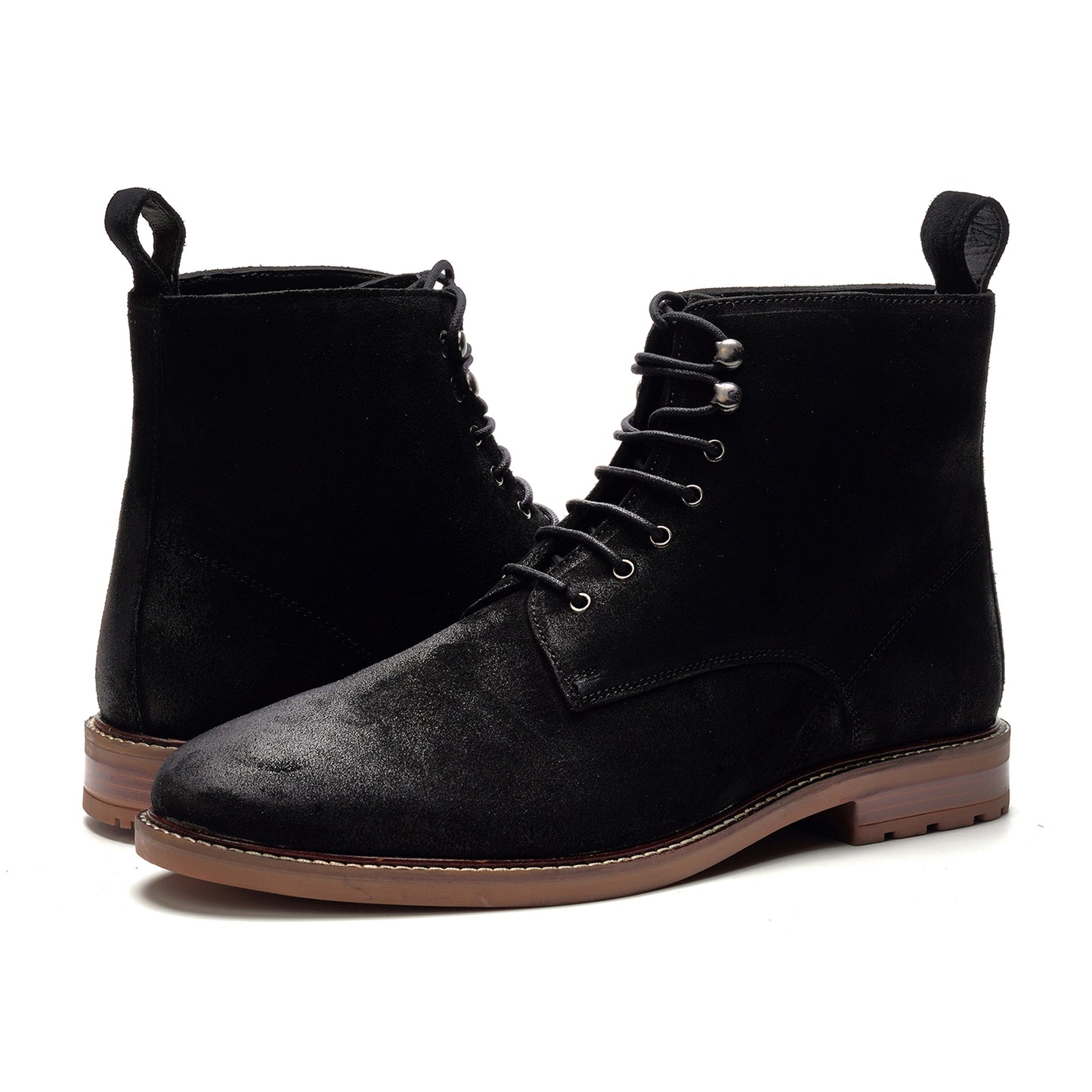 Summit Lace-up Boot // Black Leather