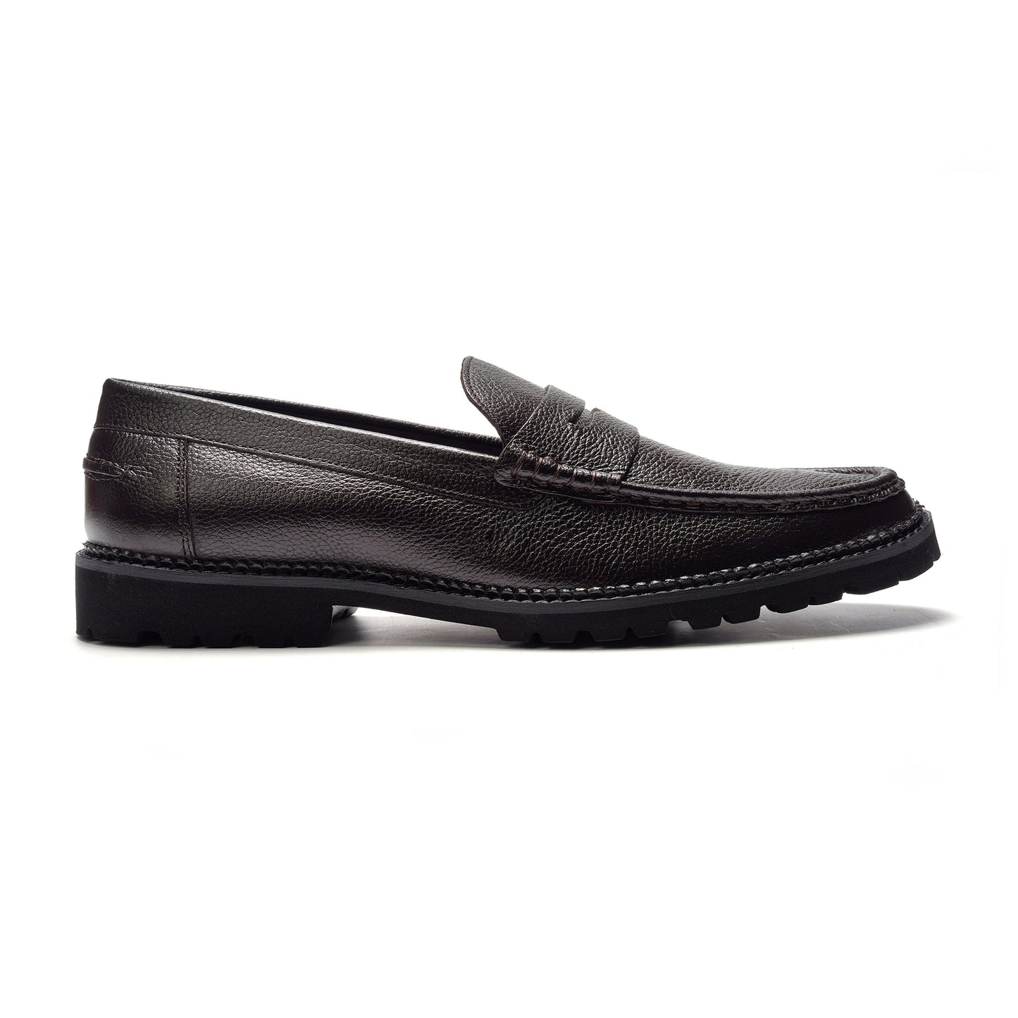 Jasper Penny Loafer // Brown Leather