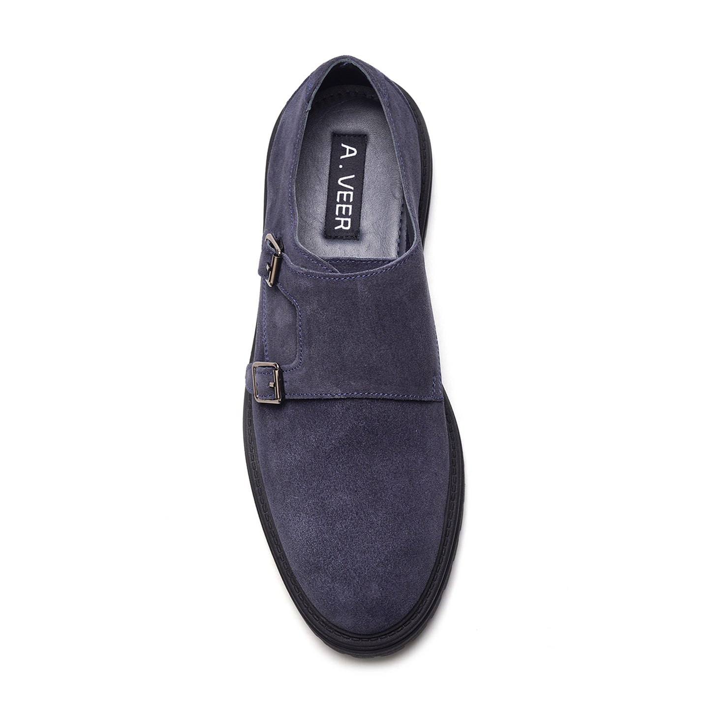 Jett Double Monk // Navy Suede
