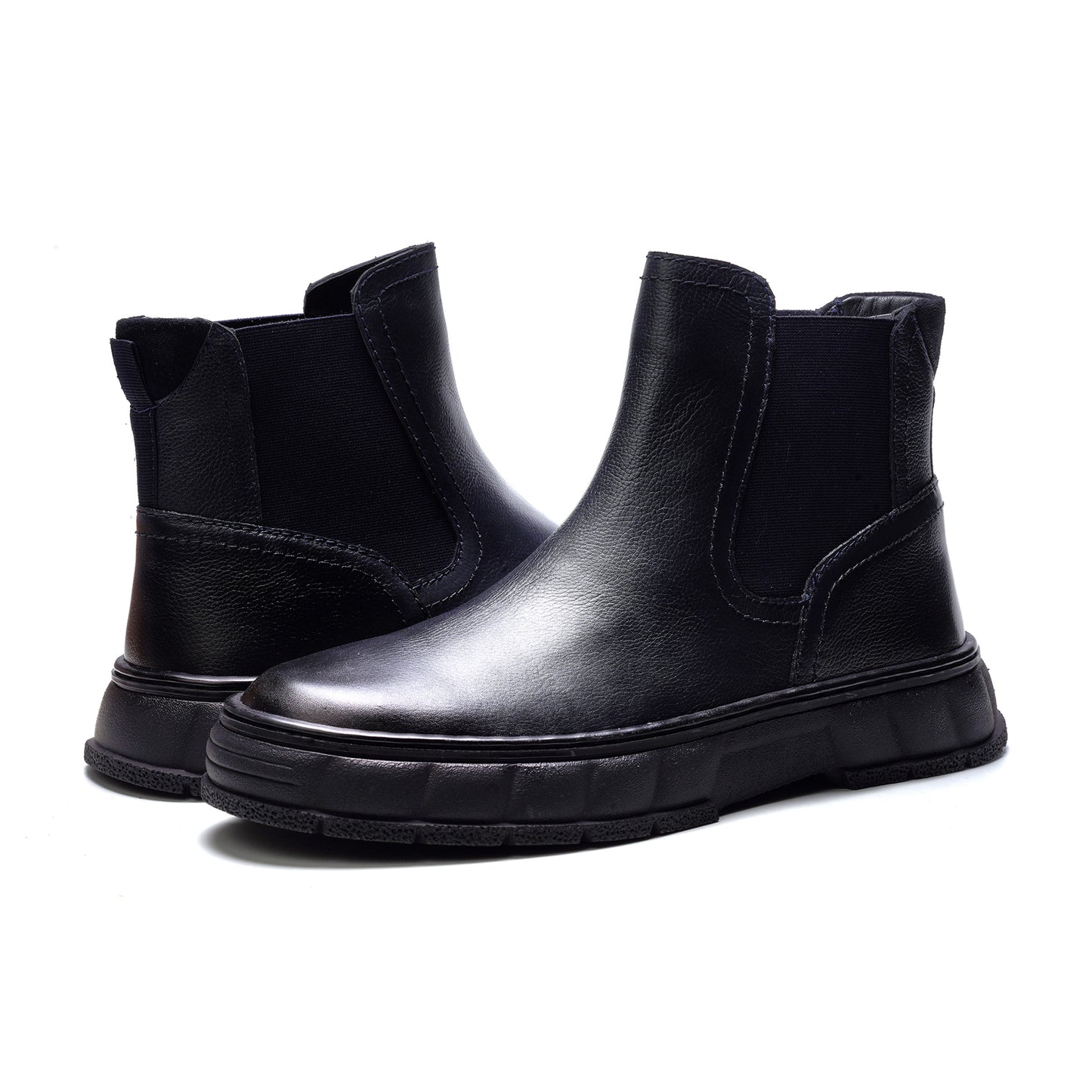 Axis Chelsea Boot // Navy Leather