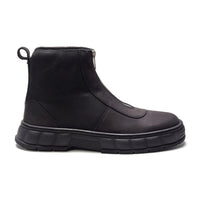 Vanta Zipper Boot // Black Nubuck