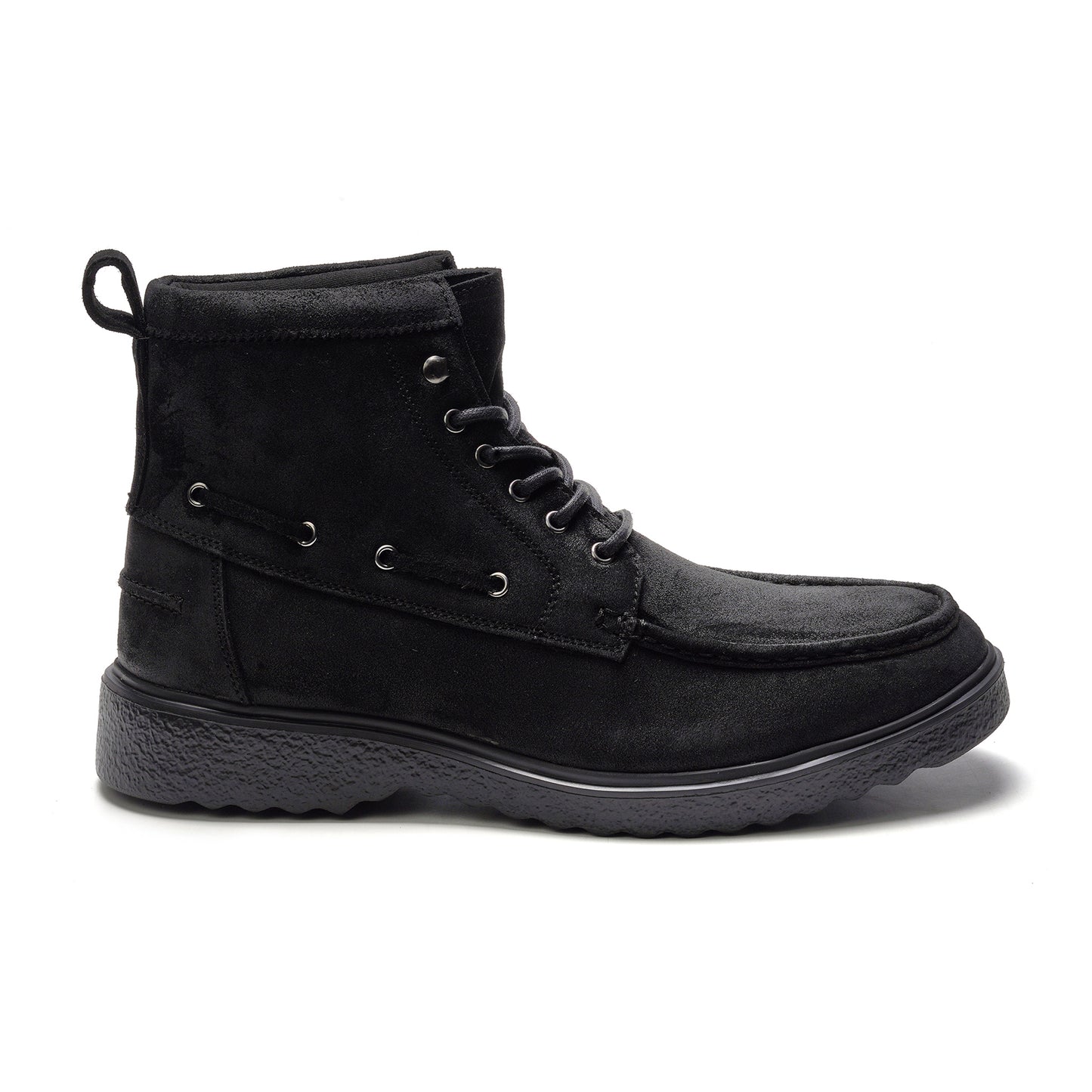 Tundra Moc Boot // Black Suede