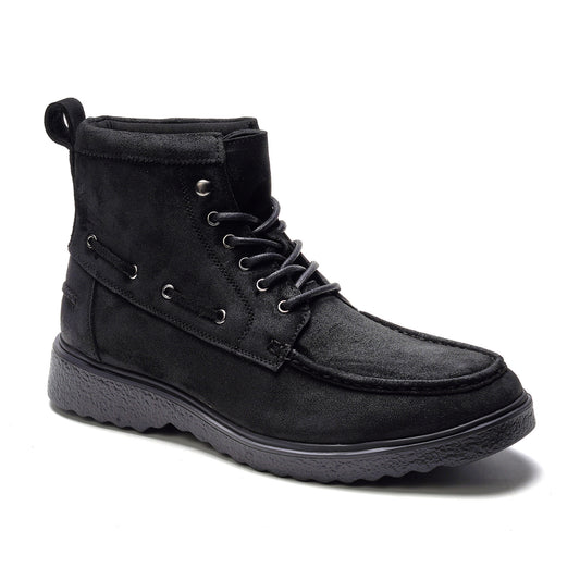 Tundra Moc Boot // Black Suede