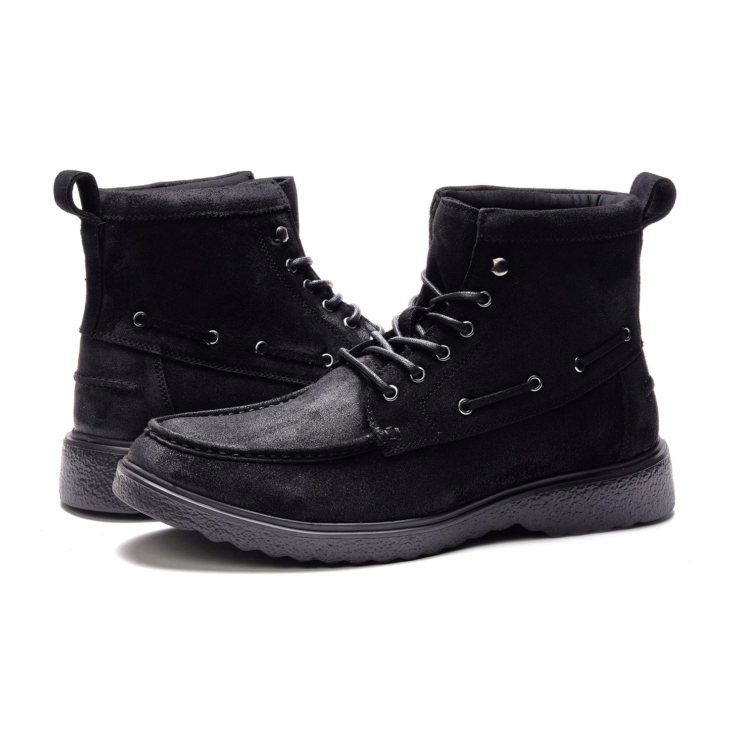 Tundra Moc Boot // Black Suede