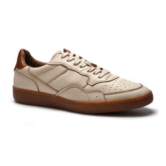 Hugo Sneaker // Cream Leather