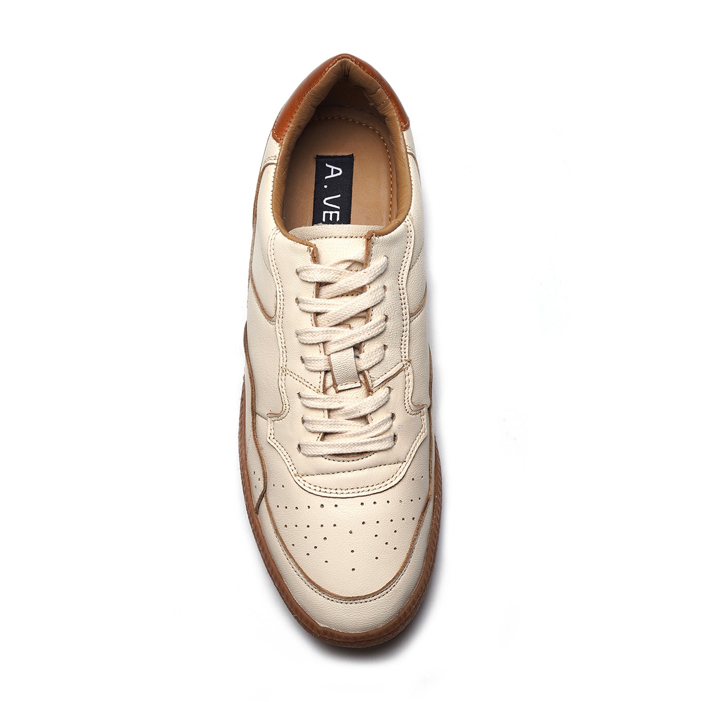 Hugo Sneaker // Cream Leather