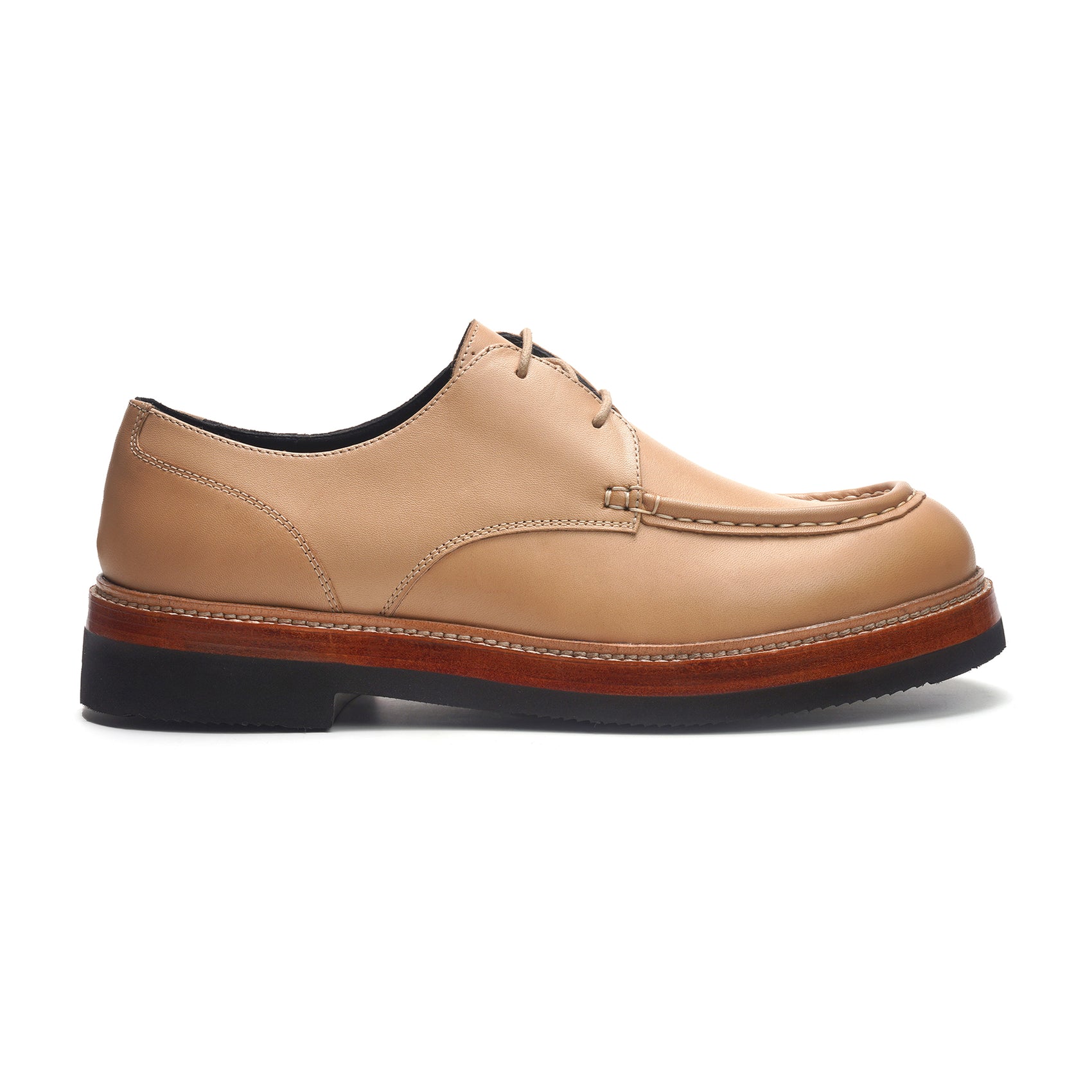 Sorrento Moc Derby // Sand Leather