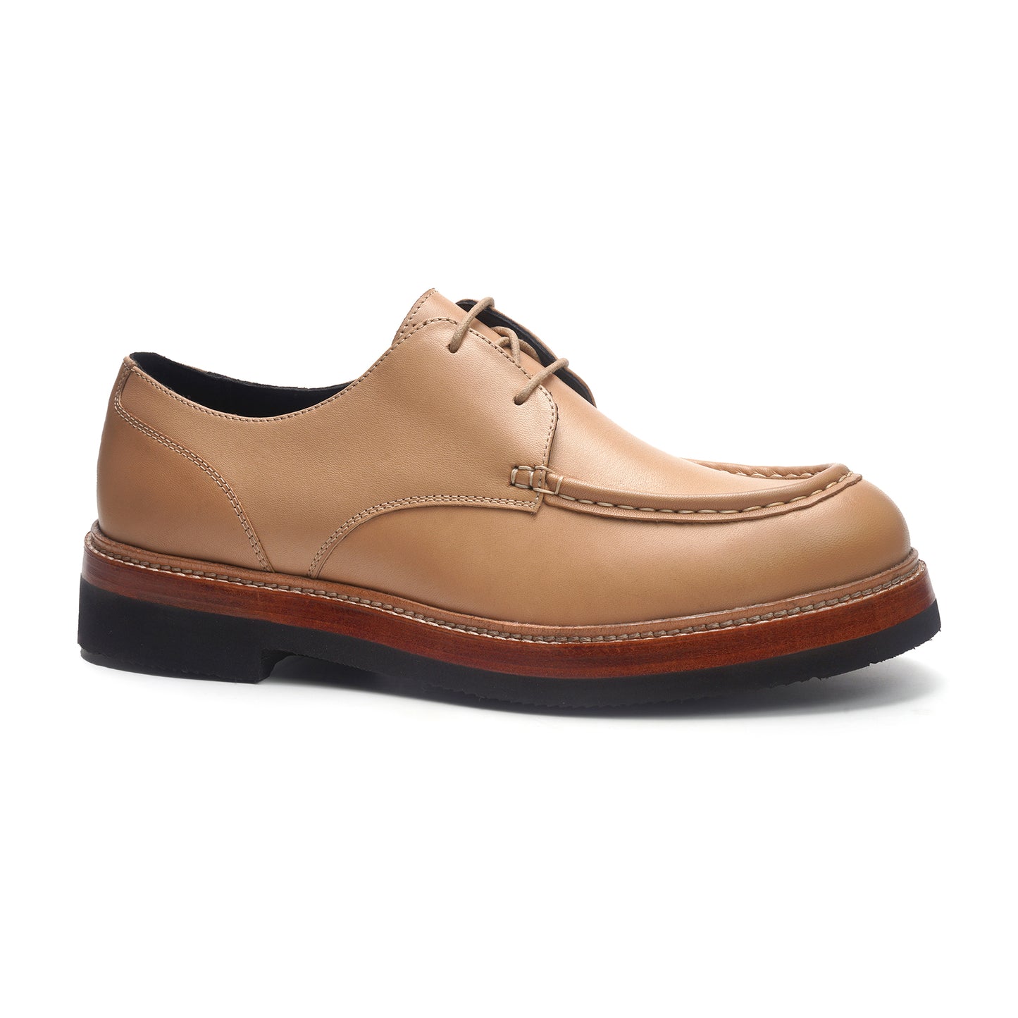 Sorrento Moc Derby // Sand Leather