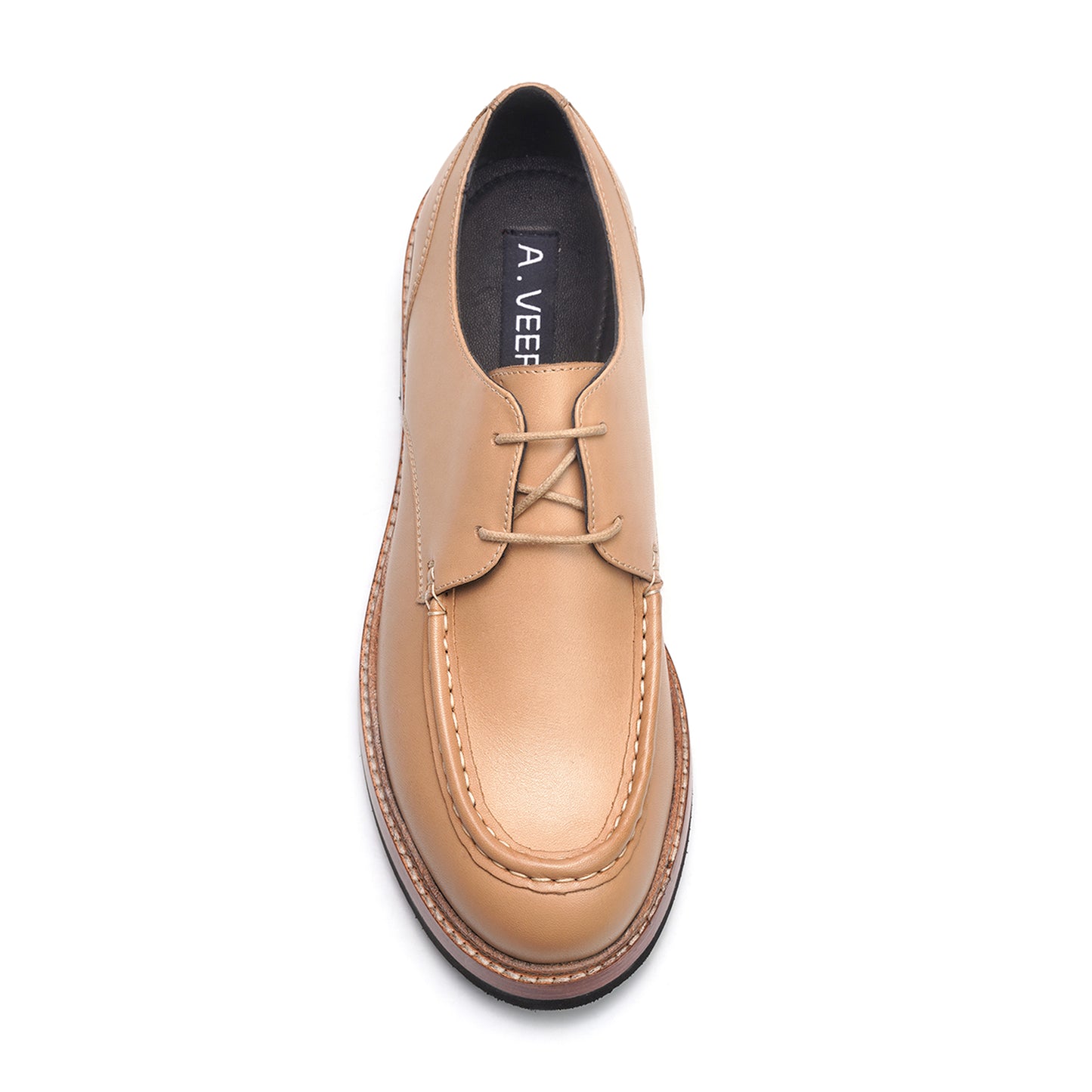 Sorrento Moc Derby // Sand Leather