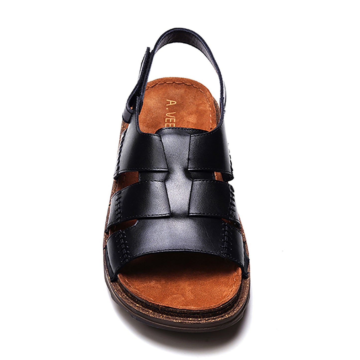 Maldiva Back Strap Sandal // Black