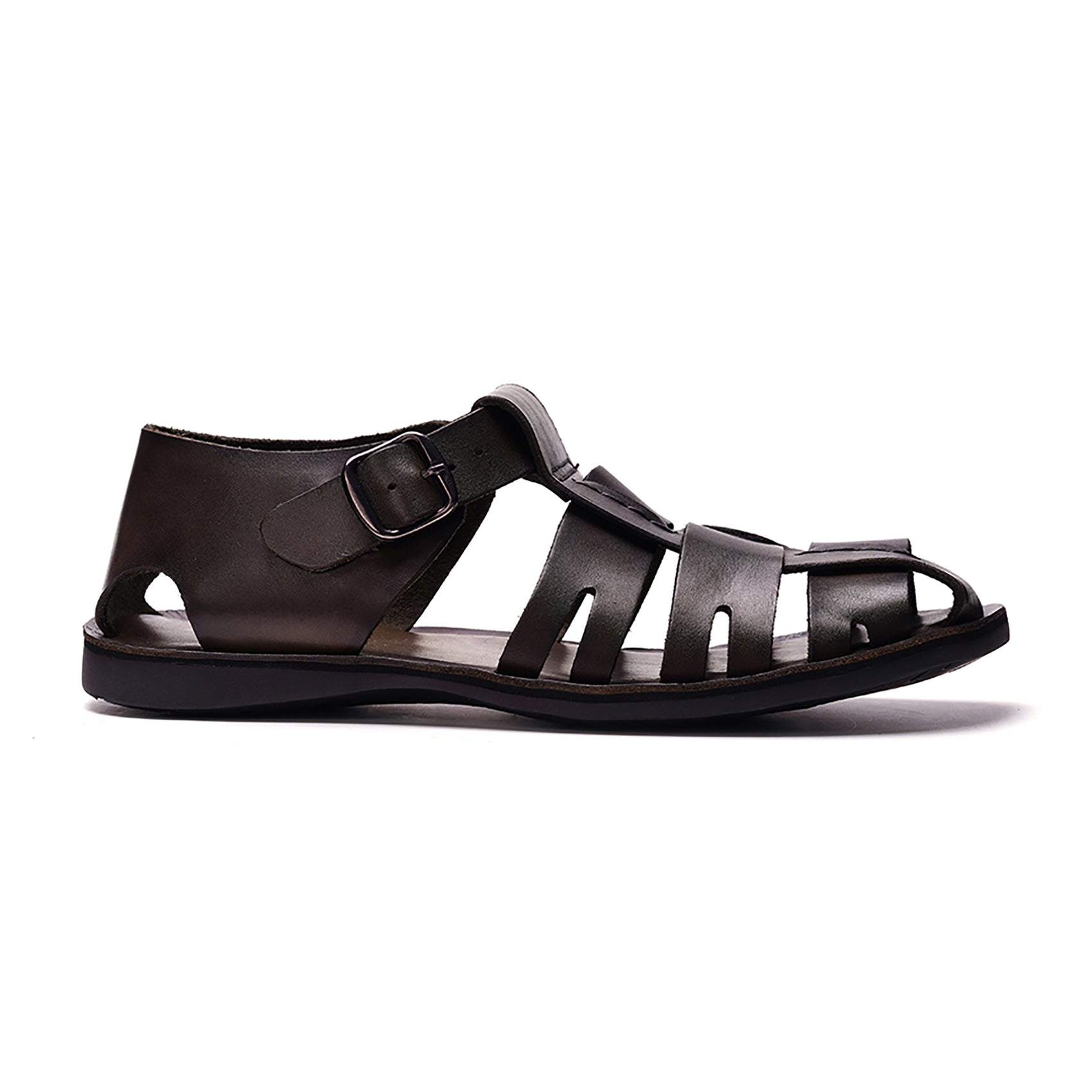 Santorini Fisherman Sandal // Brown
