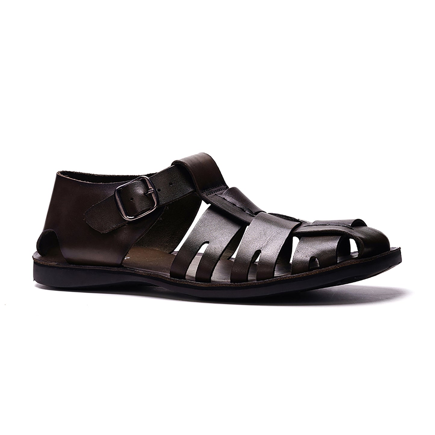 Santorini Fisherman Sandal // Brown