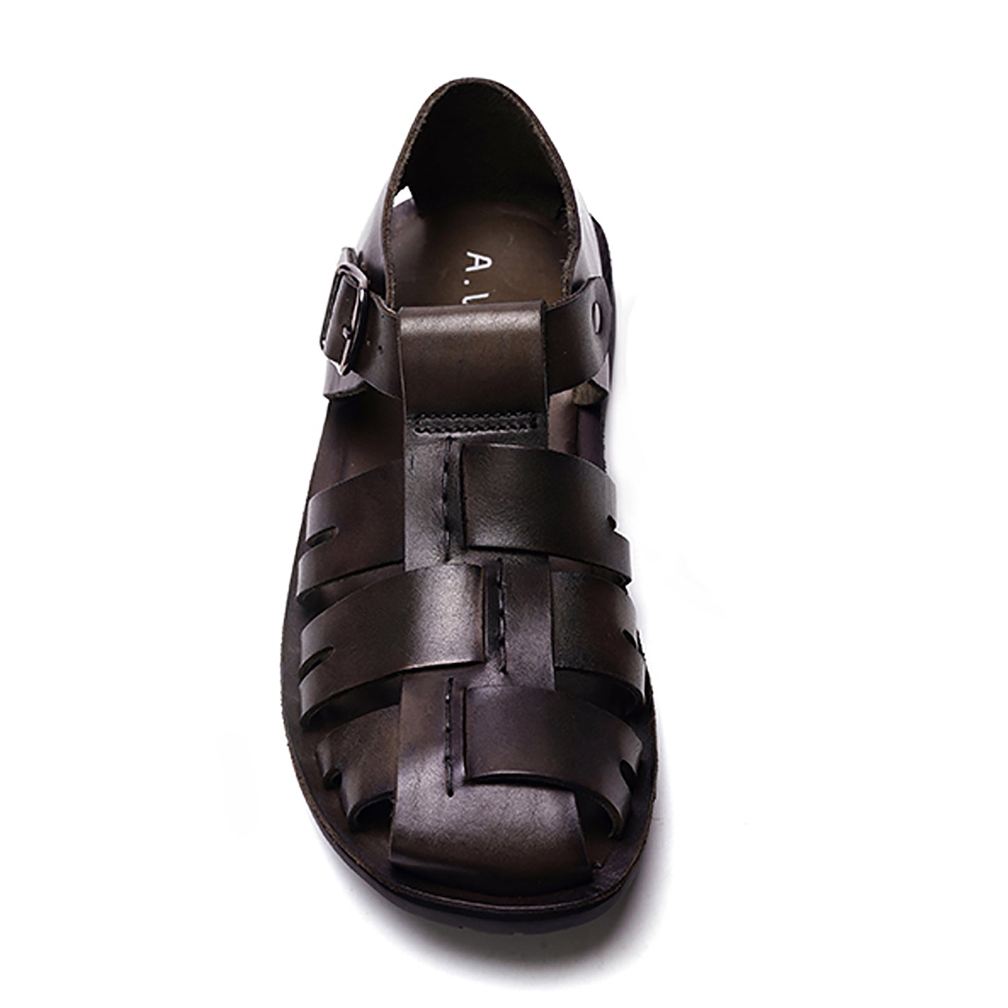 Santorini Fisherman Sandal // Brown
