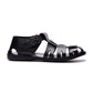 Santorini Fisherman Sandal // Black