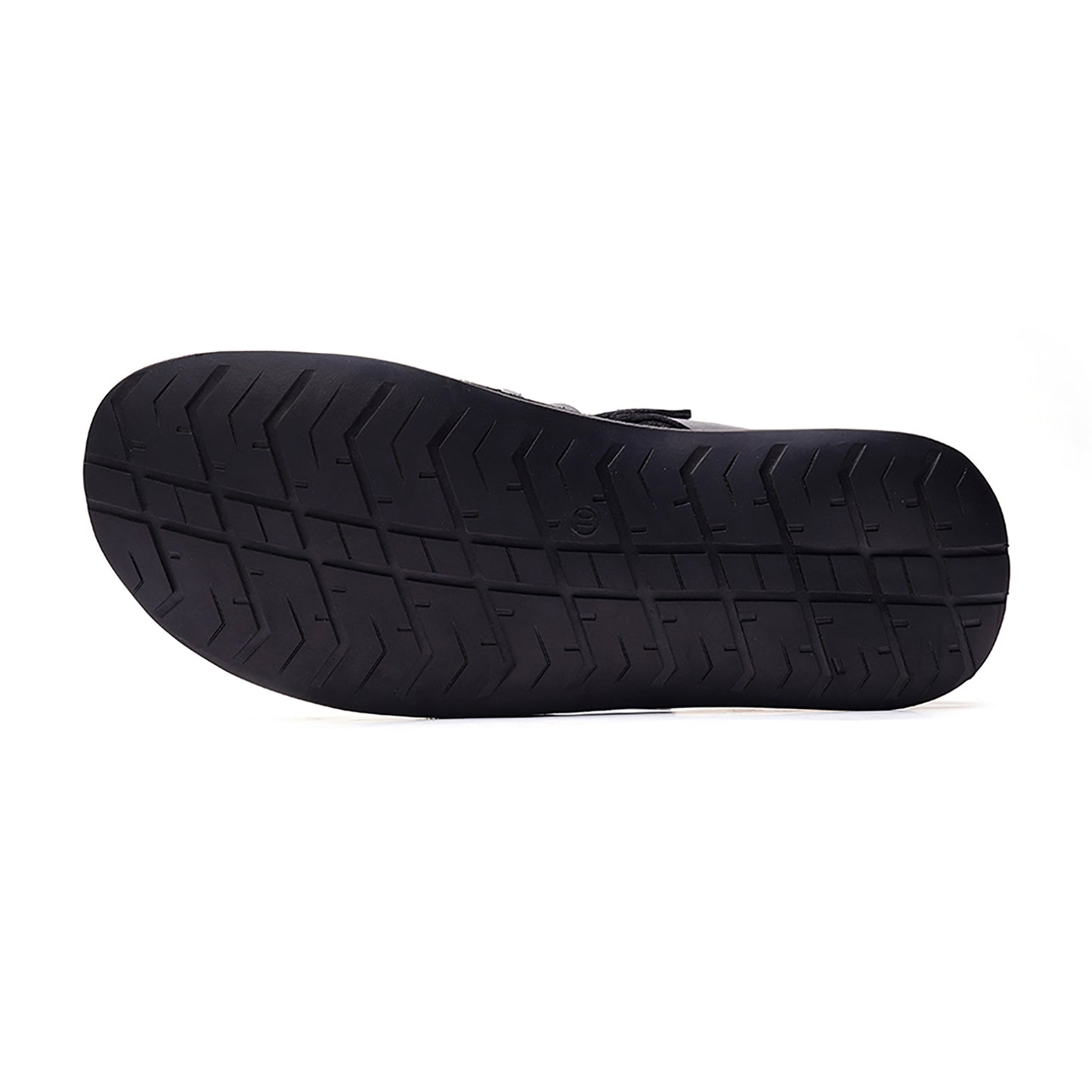 Santorini Fisherman Sandal // Black