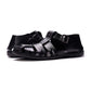 Santorini Fisherman Sandal // Black