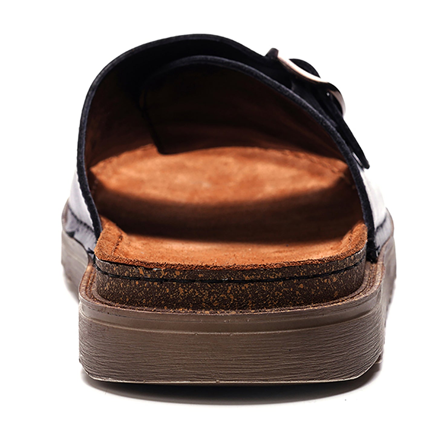 Havana Double Strap Sandal // Black