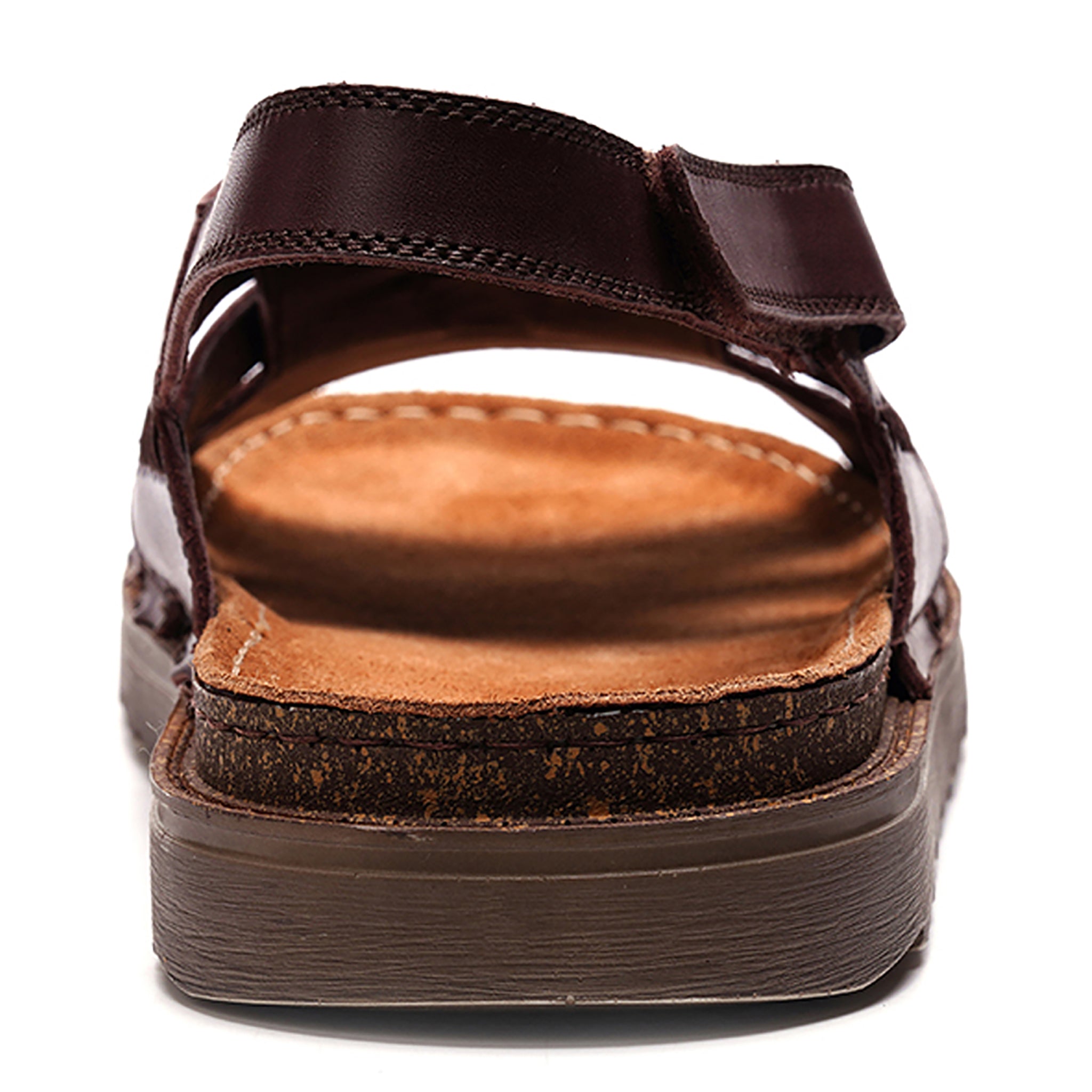 Maldiva Back Strap Sandal // Brown – A. VEER