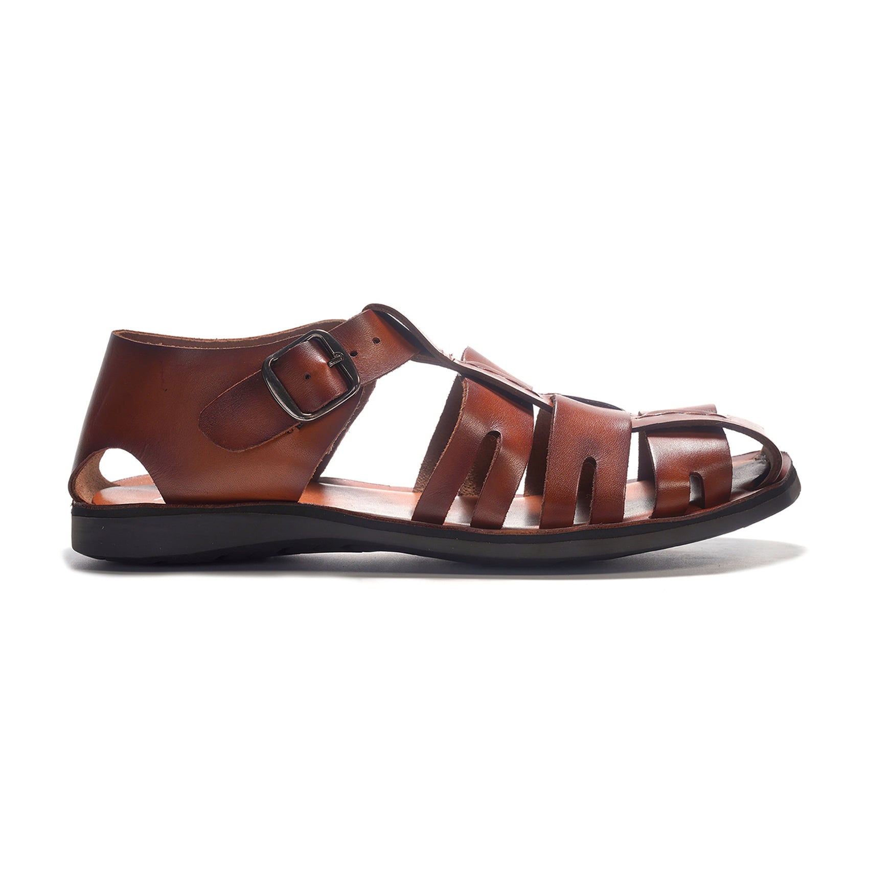 Santorini Fisherman Sandal // Tan
