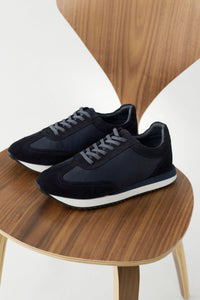 Richard Sneaker // Navy Suede