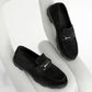 Samuel Bit Loafer // Black Suede