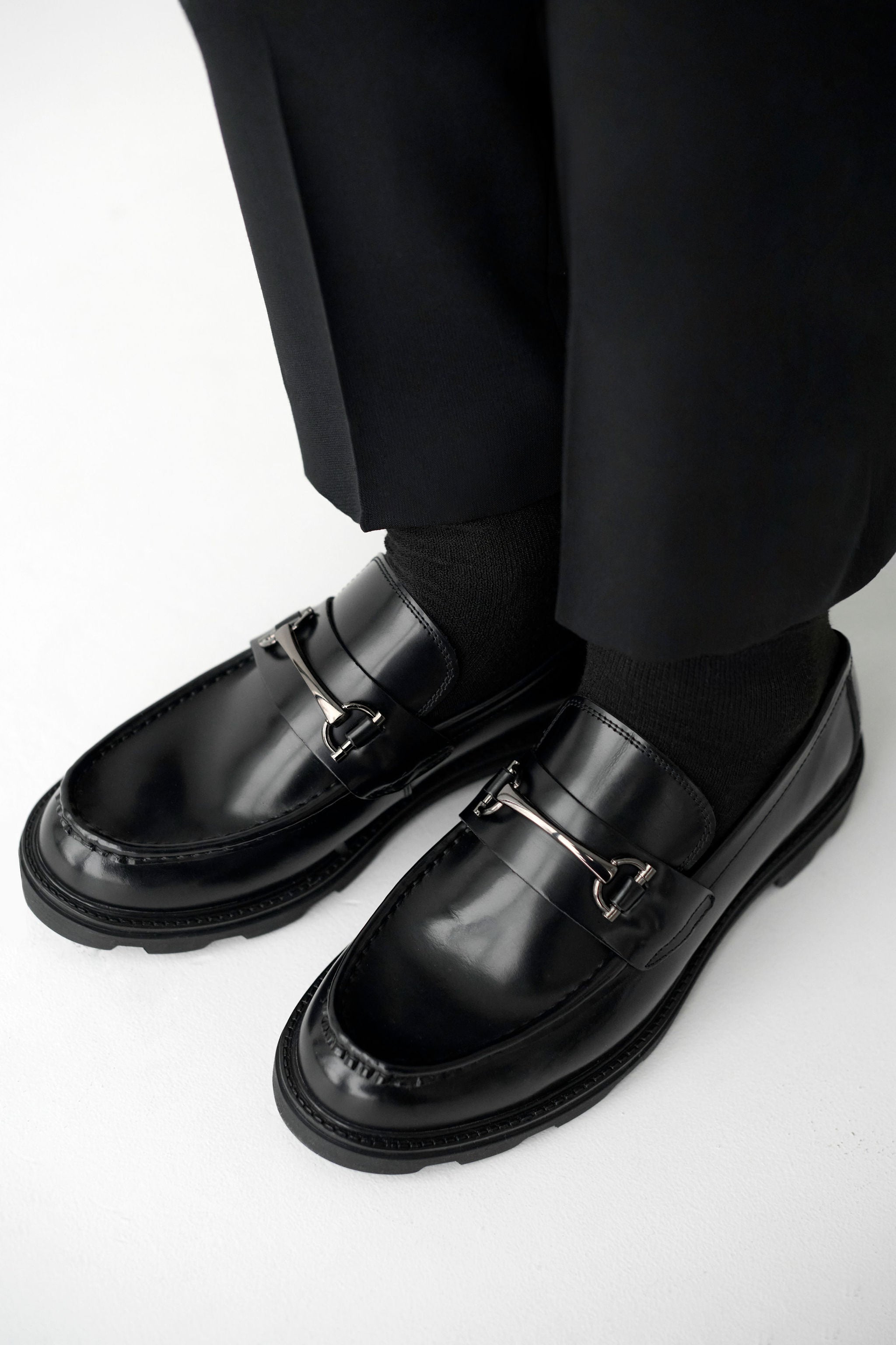 Samuel Bit Loafer // Black – A. VEER
